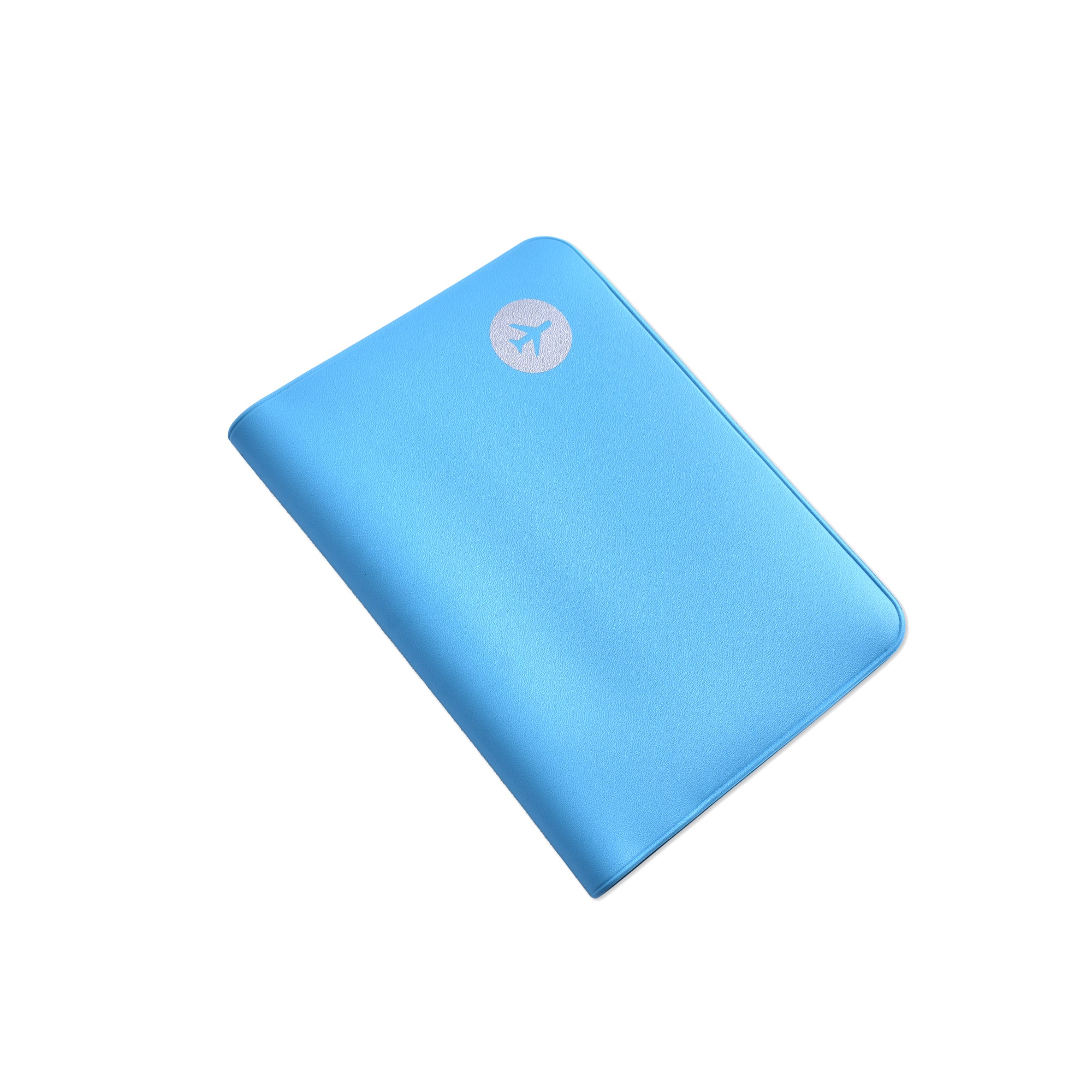 PVC Waterproof Wallet Travel Passport Holder-Blue