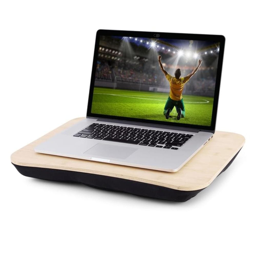 Portable Bamboo Laptop PC Table Lap Tray Workstation 4