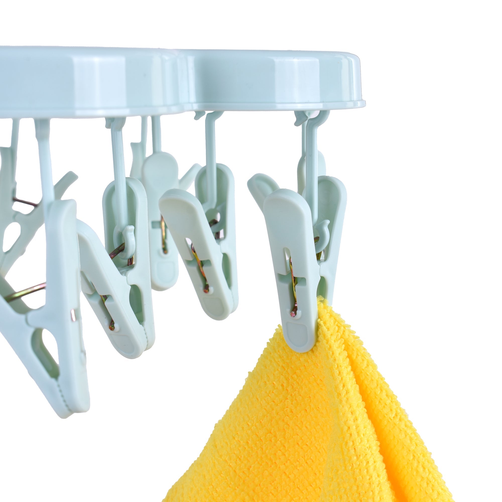 Living Today Collapsible 16 Pegs Airer Blue 3
