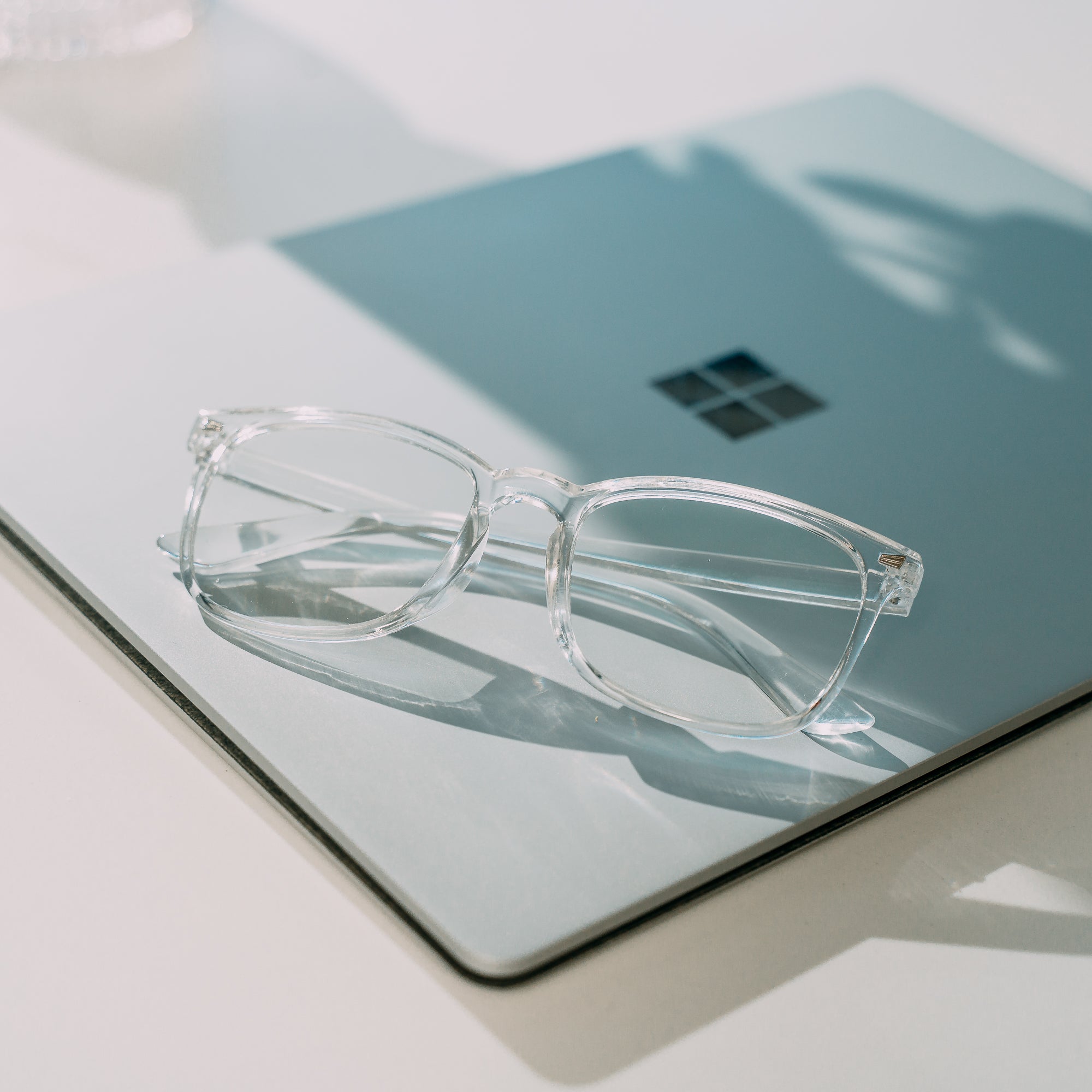 LIVING TODAY Blue Light Filter Glasses Clear 4