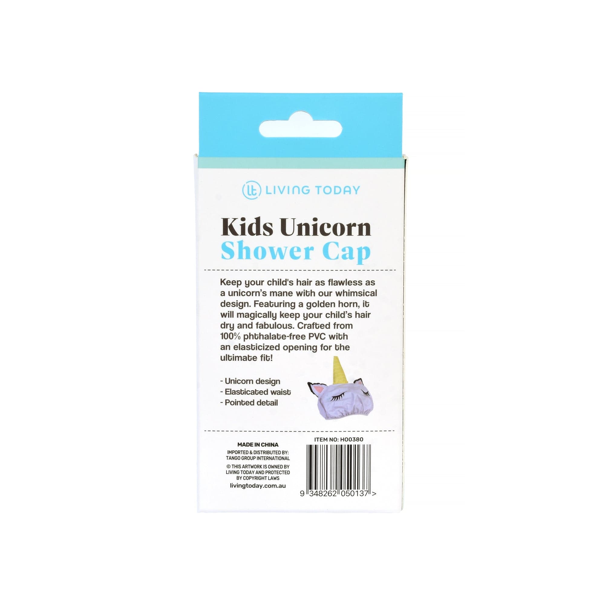 Kids Unicorn Shower Cap 3