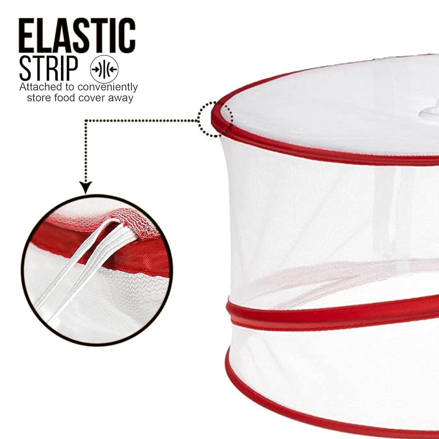 Pop Up Food Covers, Mesh Fly Protection, Picnic Cover 3 Pack 3