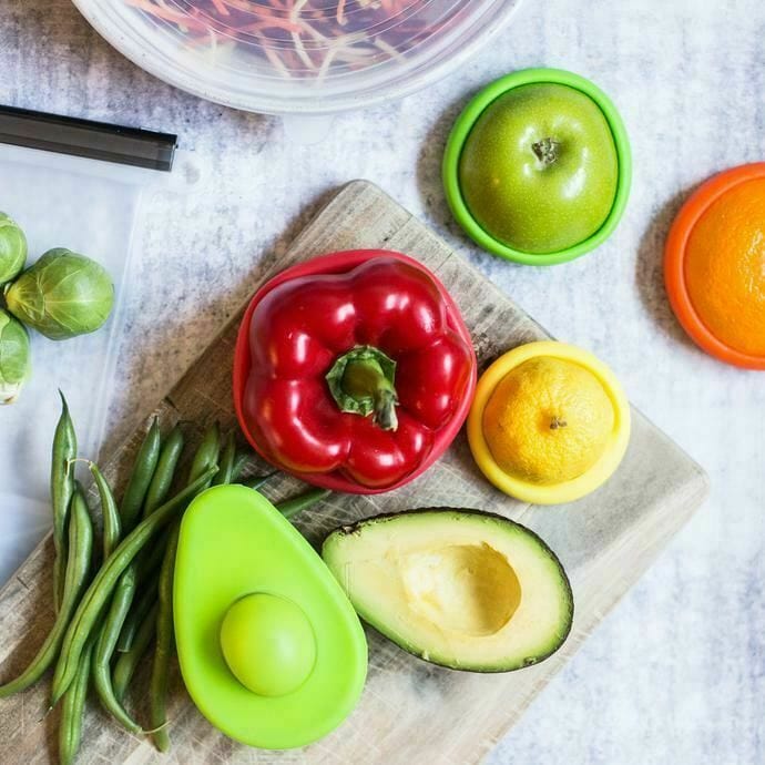 Avocado Saver with Silicone Cover 2PCS 4