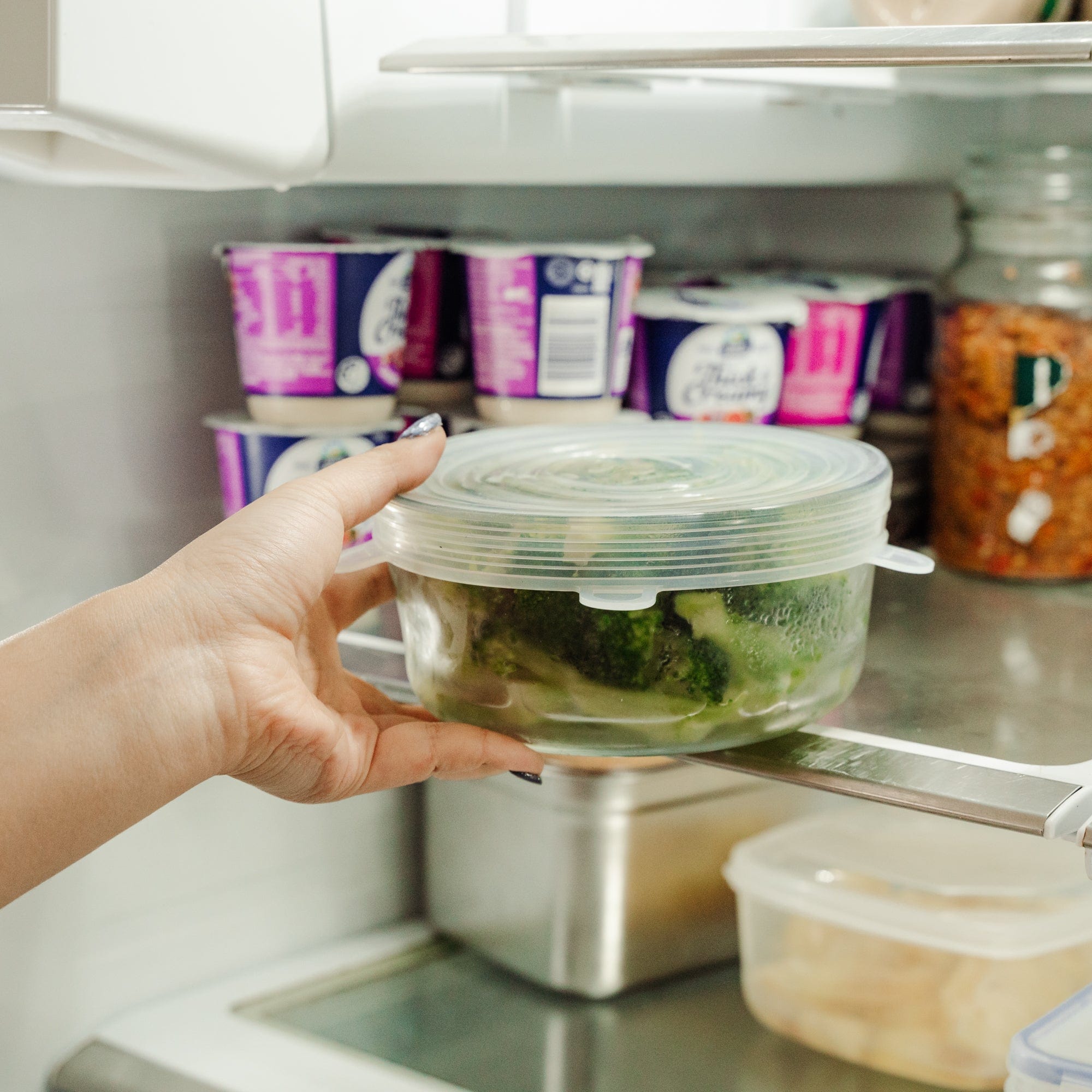 Cook Easy 6pcs Silicone Stretch Lids Set - 2 Pack 3