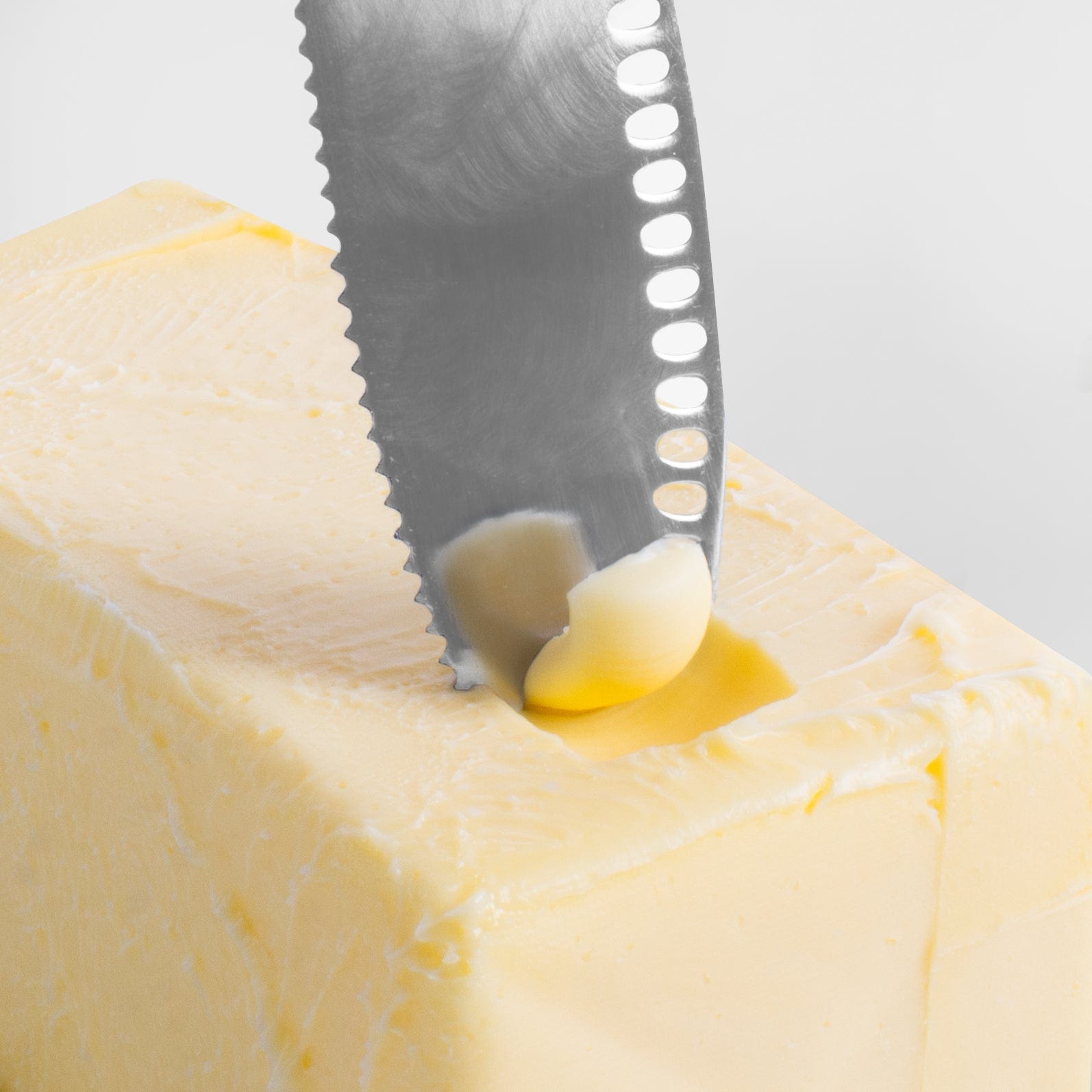 Brilliant Stainless Steel Butter Knife Serrated Edge Spreader 5