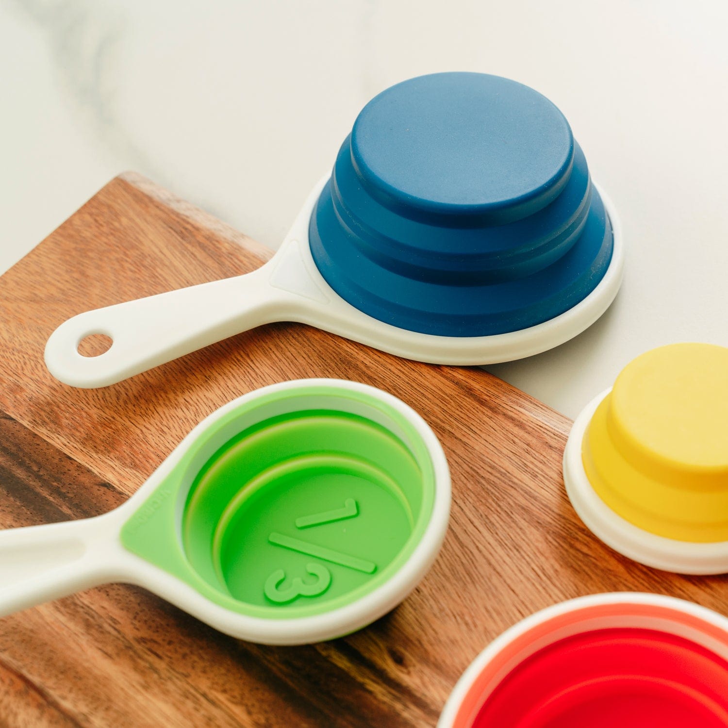 Collapsible Silicone Measuring Cup Set 3