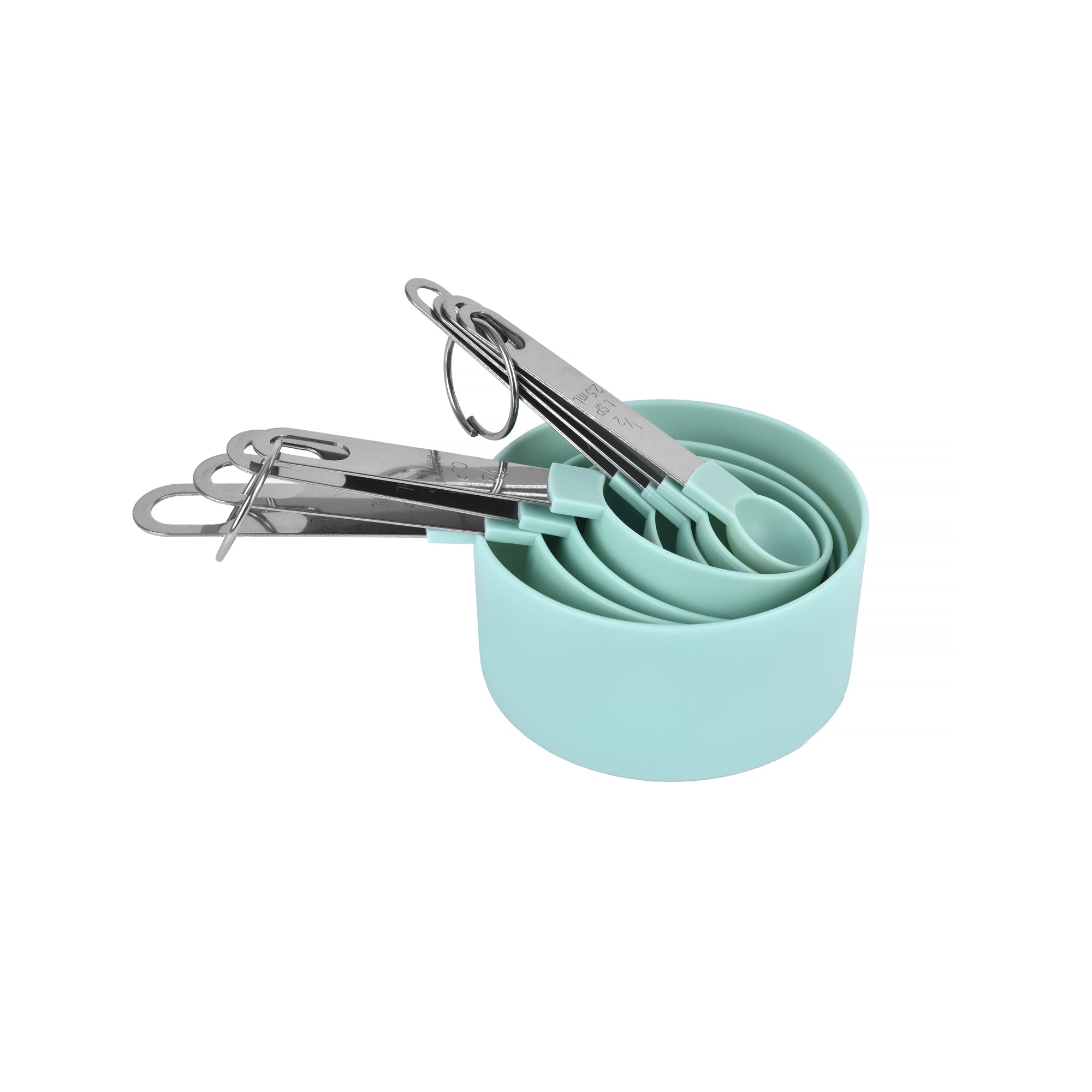 Stackable 4 Measuring Cup Set & 4 Spoon Set 3