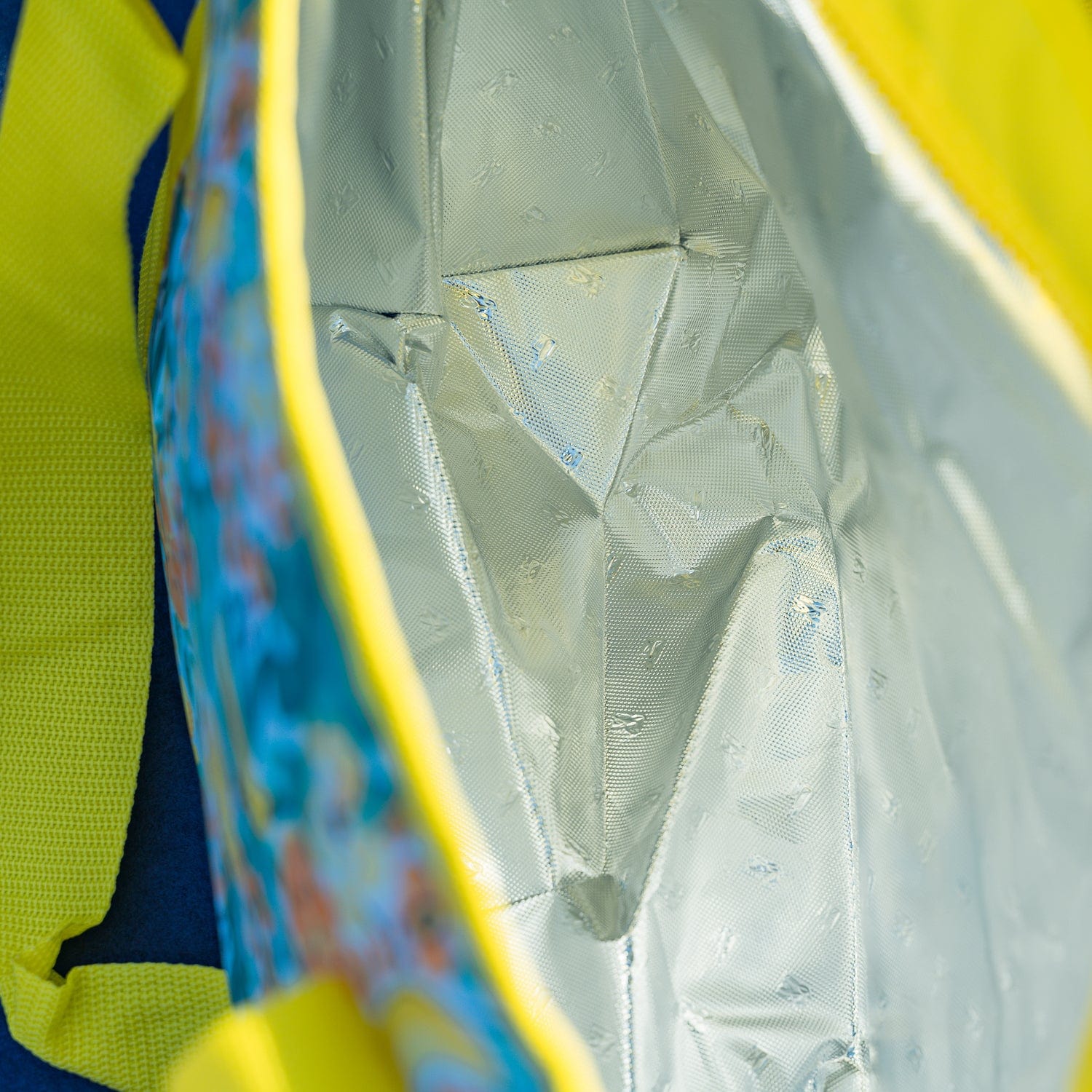 6L Food Safe Insulated Jumbo Cooler Tote - Yellow 3