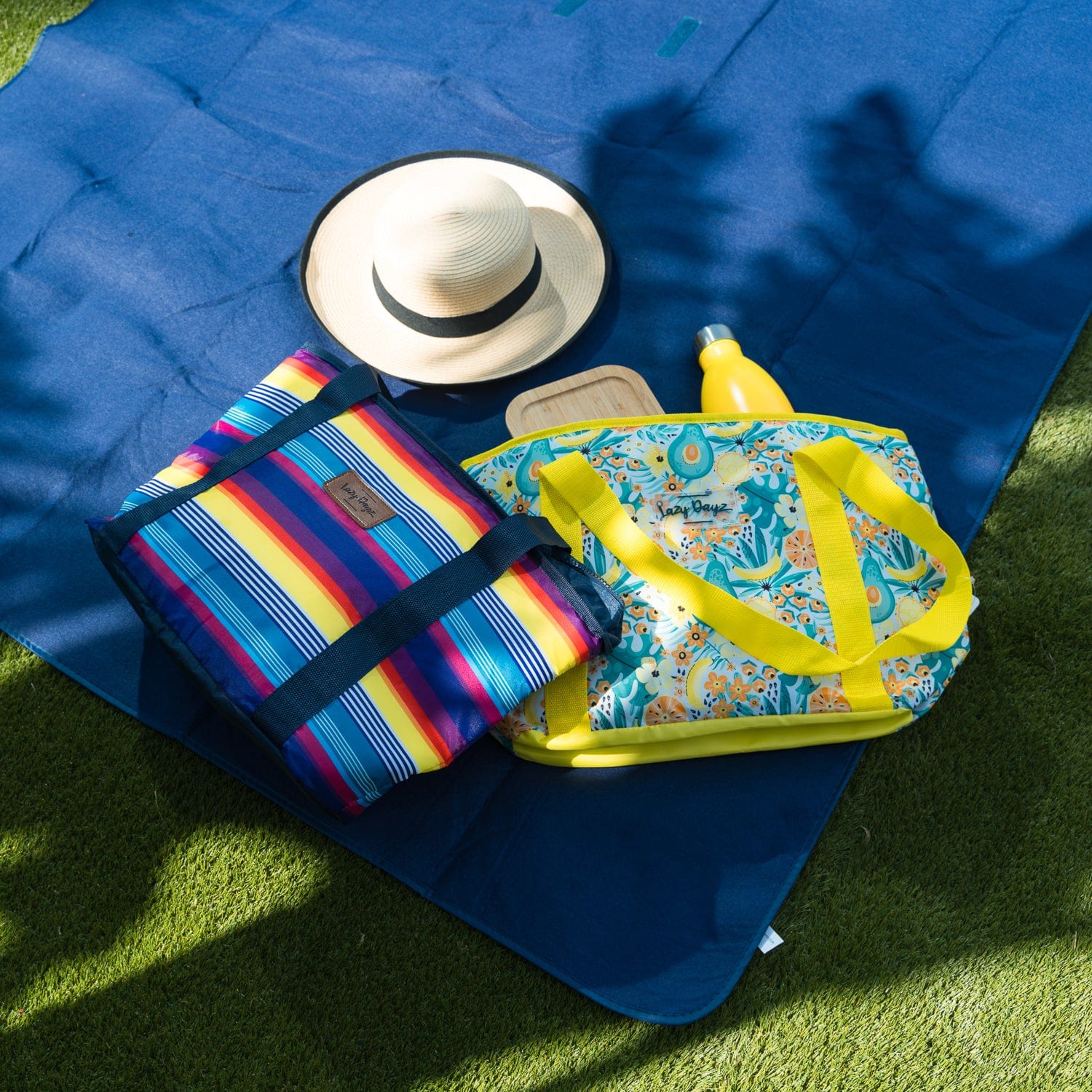 6L Food Safe Insulated Jumbo Cooler Tote - Yellow 4