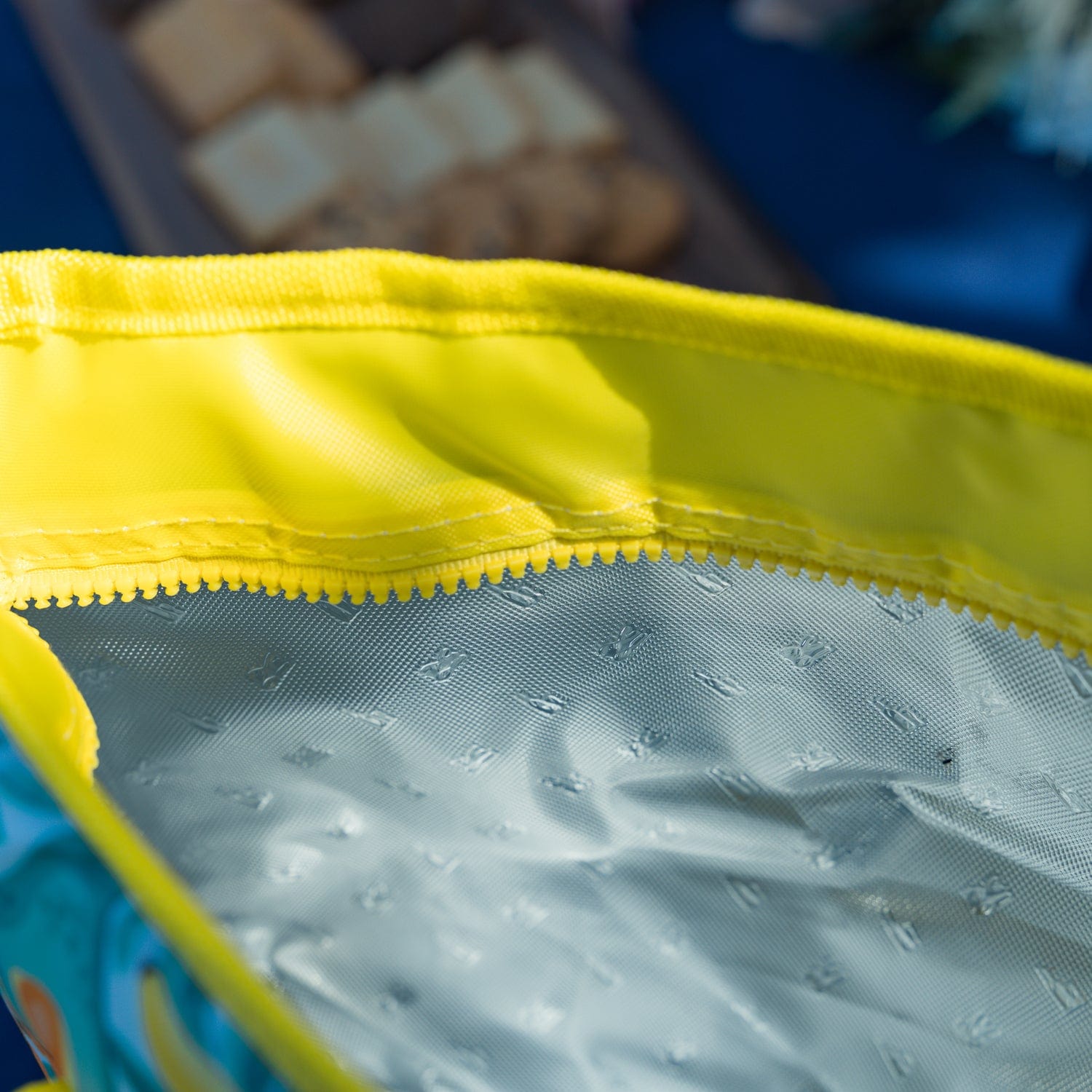 6L Food Safe Insulated Jumbo Cooler Tote - Yellow 5