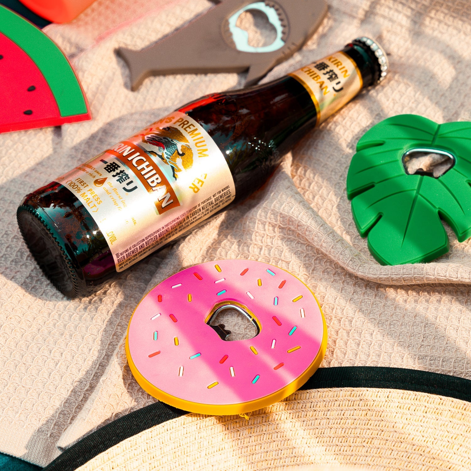 4Pks of 12cm Summer Essential Novelty Bottle Opener 3