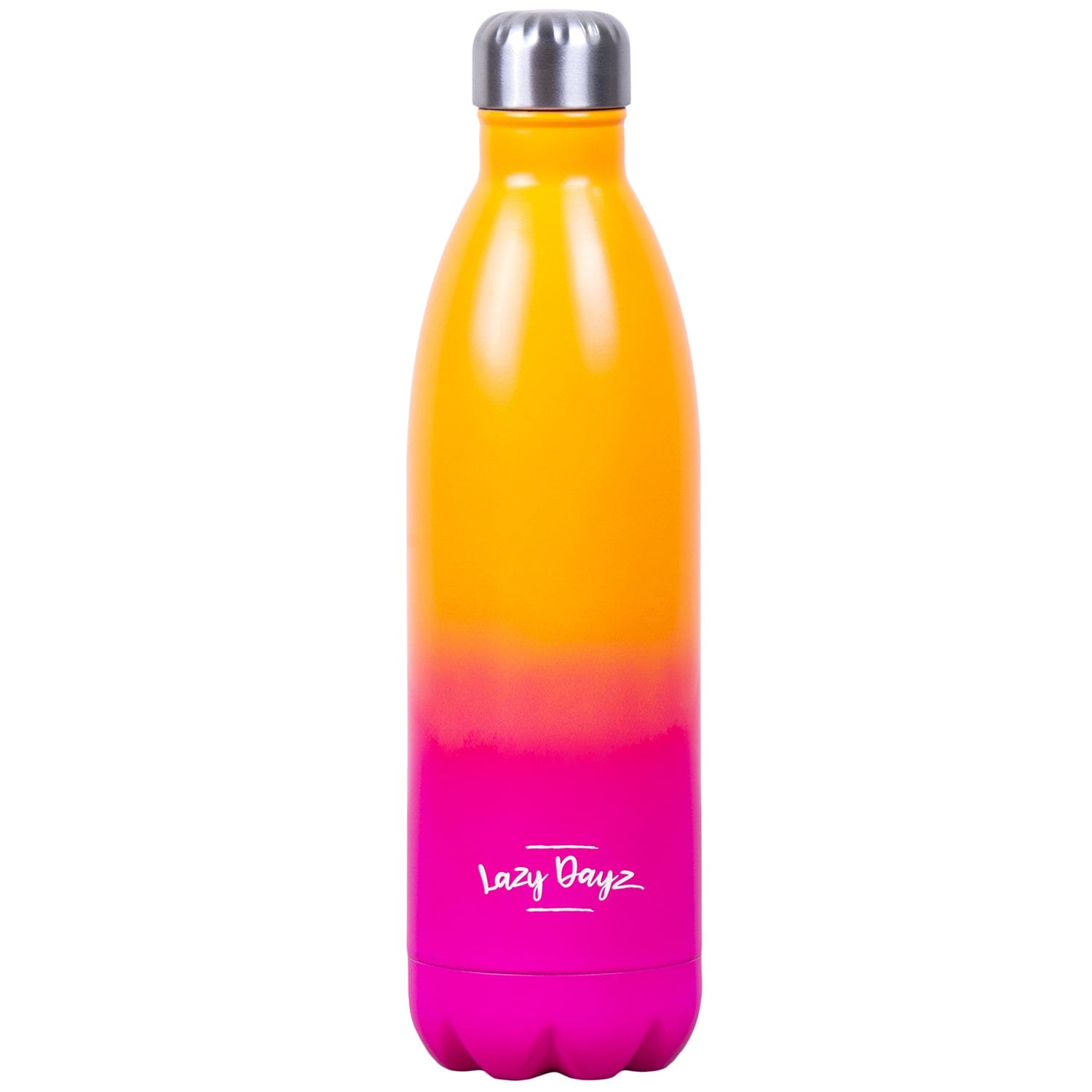 Lazy Dayz Jumbo Drink Bottle 1L - Orange Pink Ombre 1
