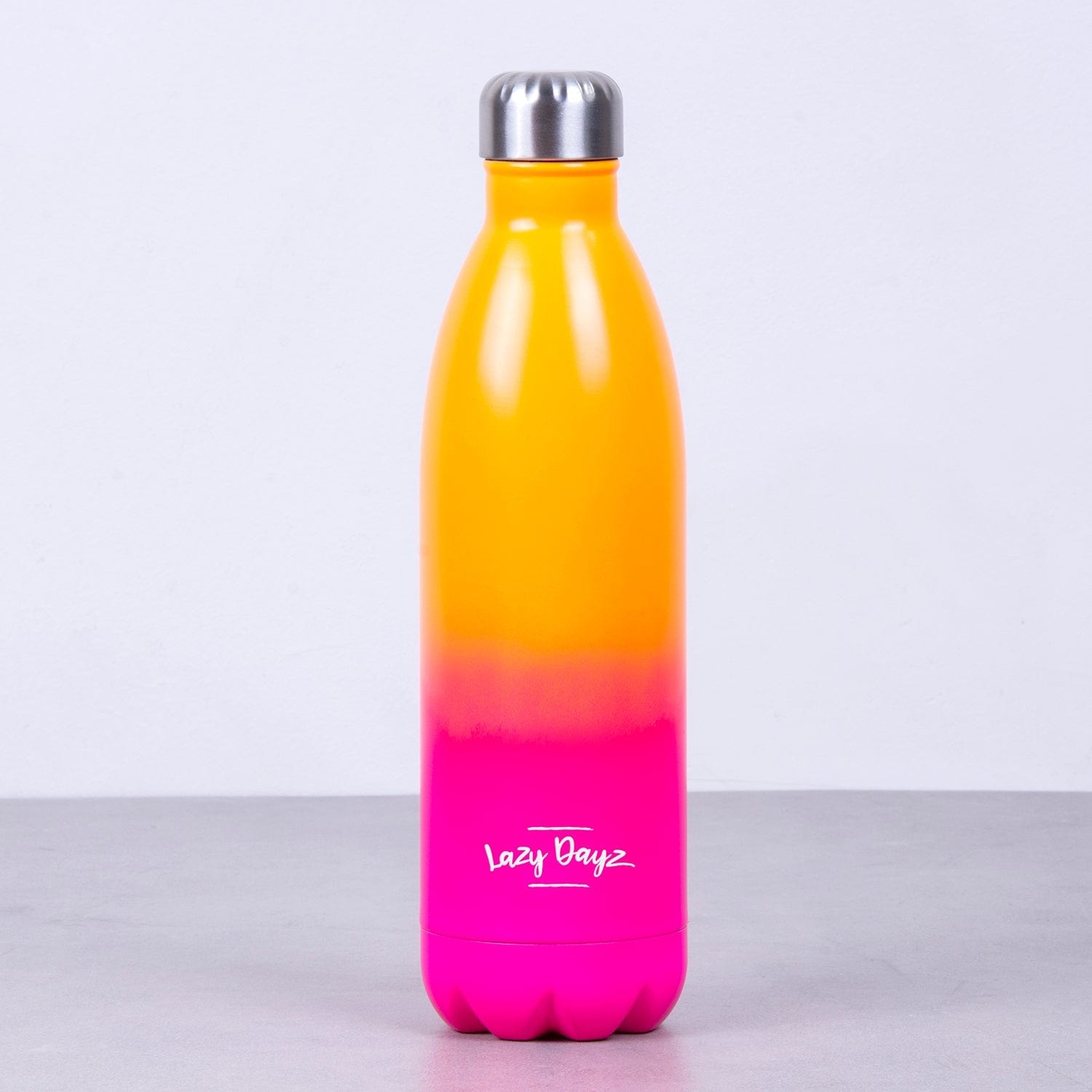 Lazy Dayz Jumbo Drink Bottle 1L - Orange Pink Ombre 4