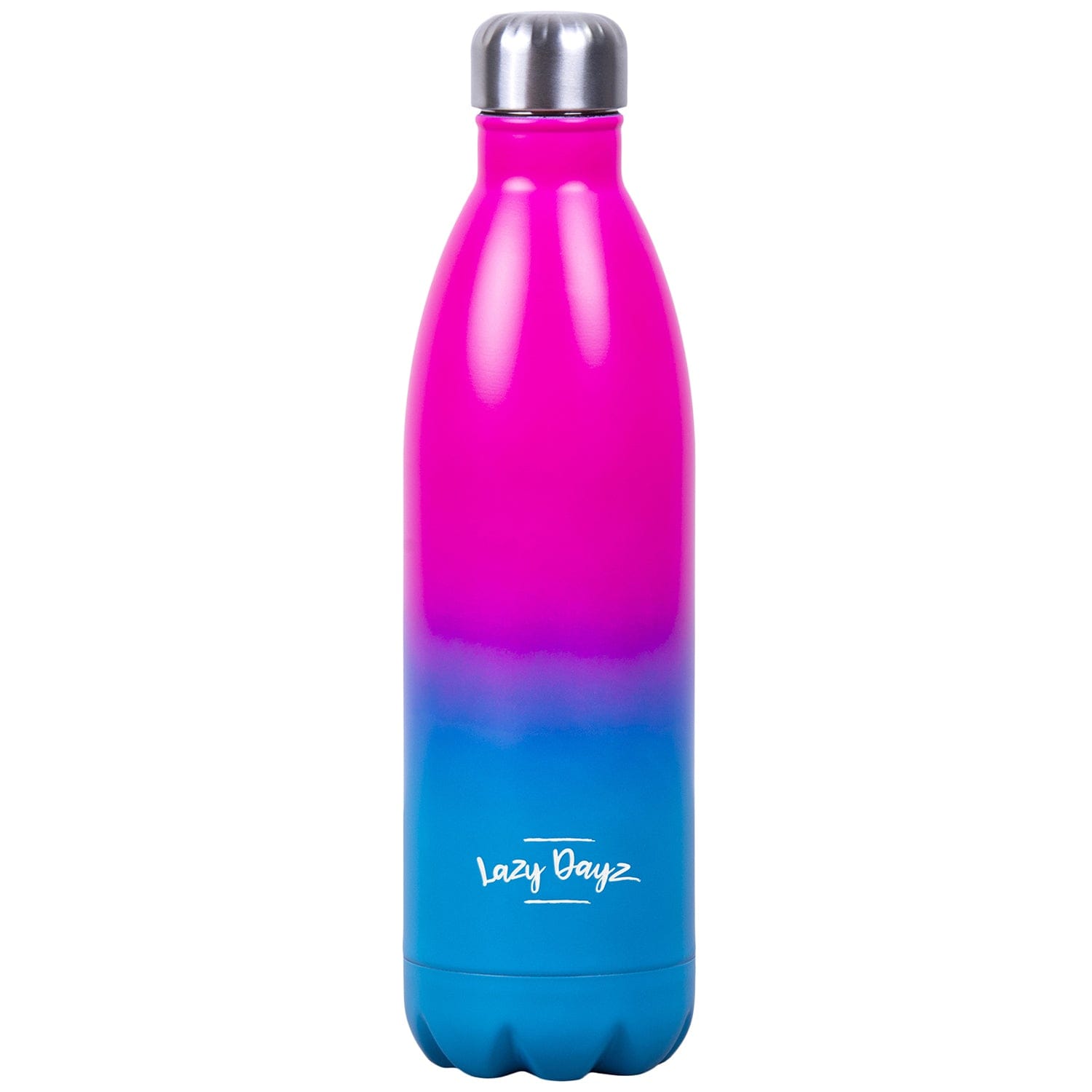 Lazy Dayz Jumbo Drink Bottle 1L - Pink Blue Ombre 1