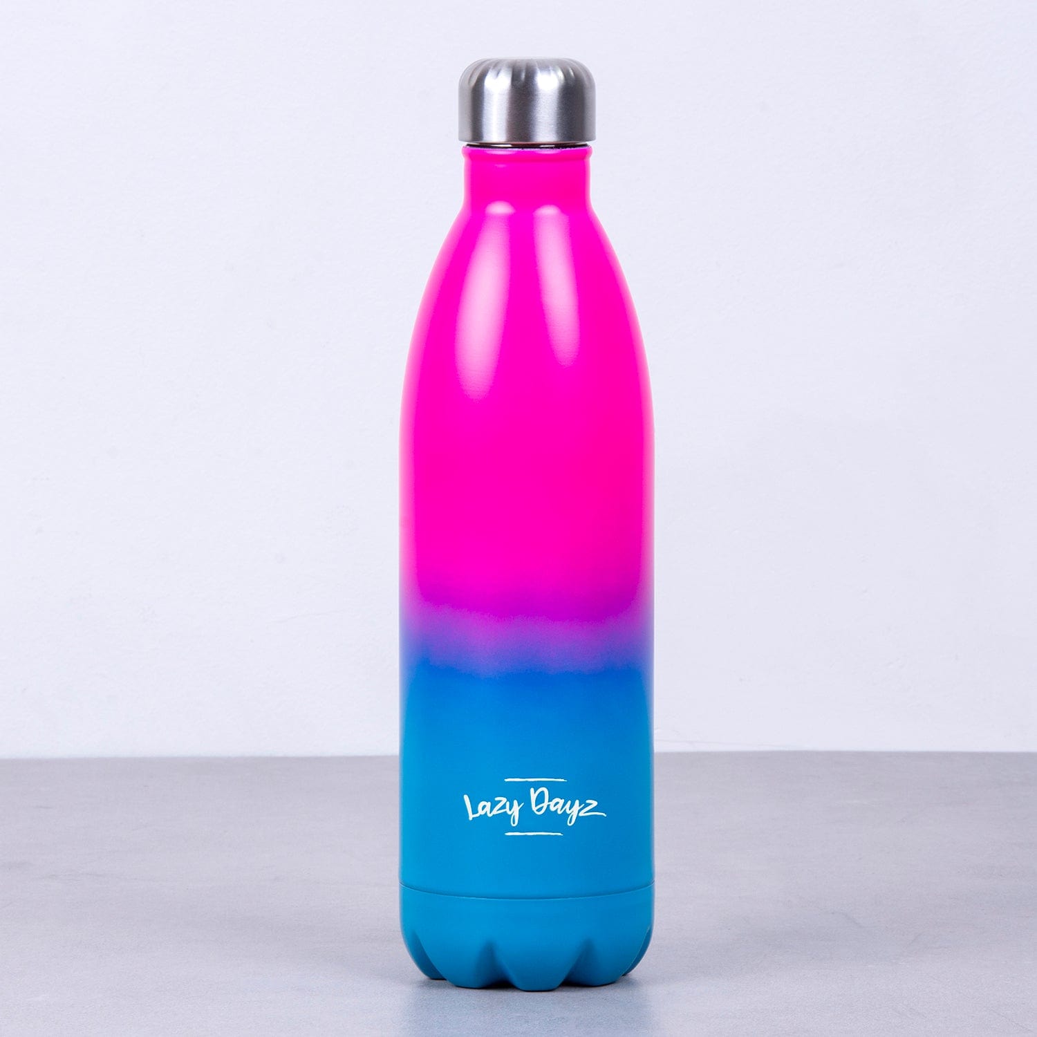 Lazy Dayz Jumbo Drink Bottle 1L - Pink Blue Ombre 3