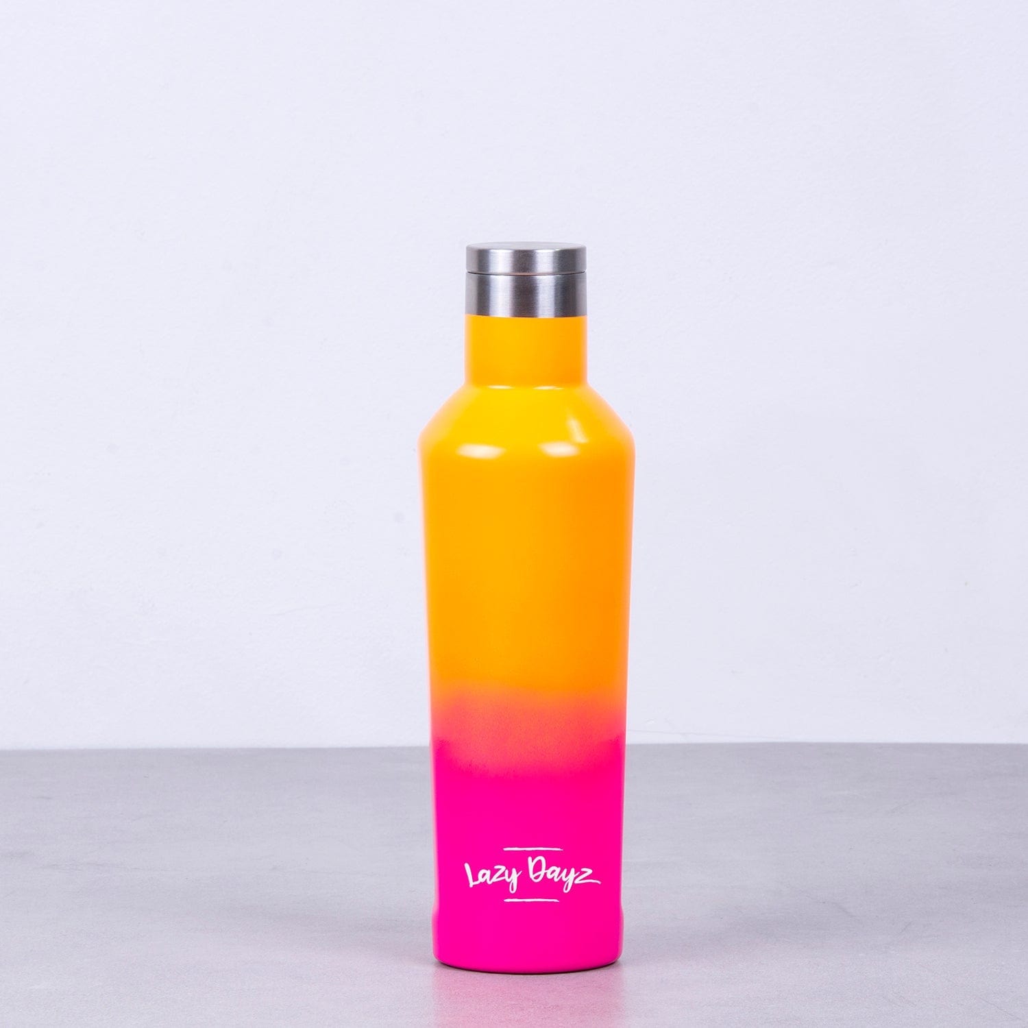 Lazy Dayz Spartan Drink Bottle 480ml - Orange Pink Ombre 6