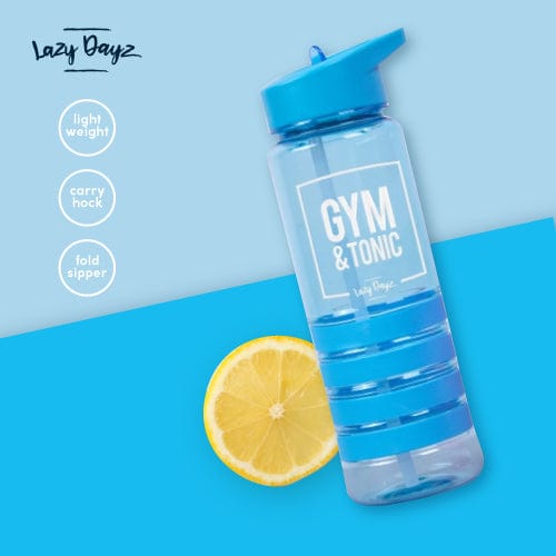 Lazy Dayz Sports Bottle 750ml - Blue 5