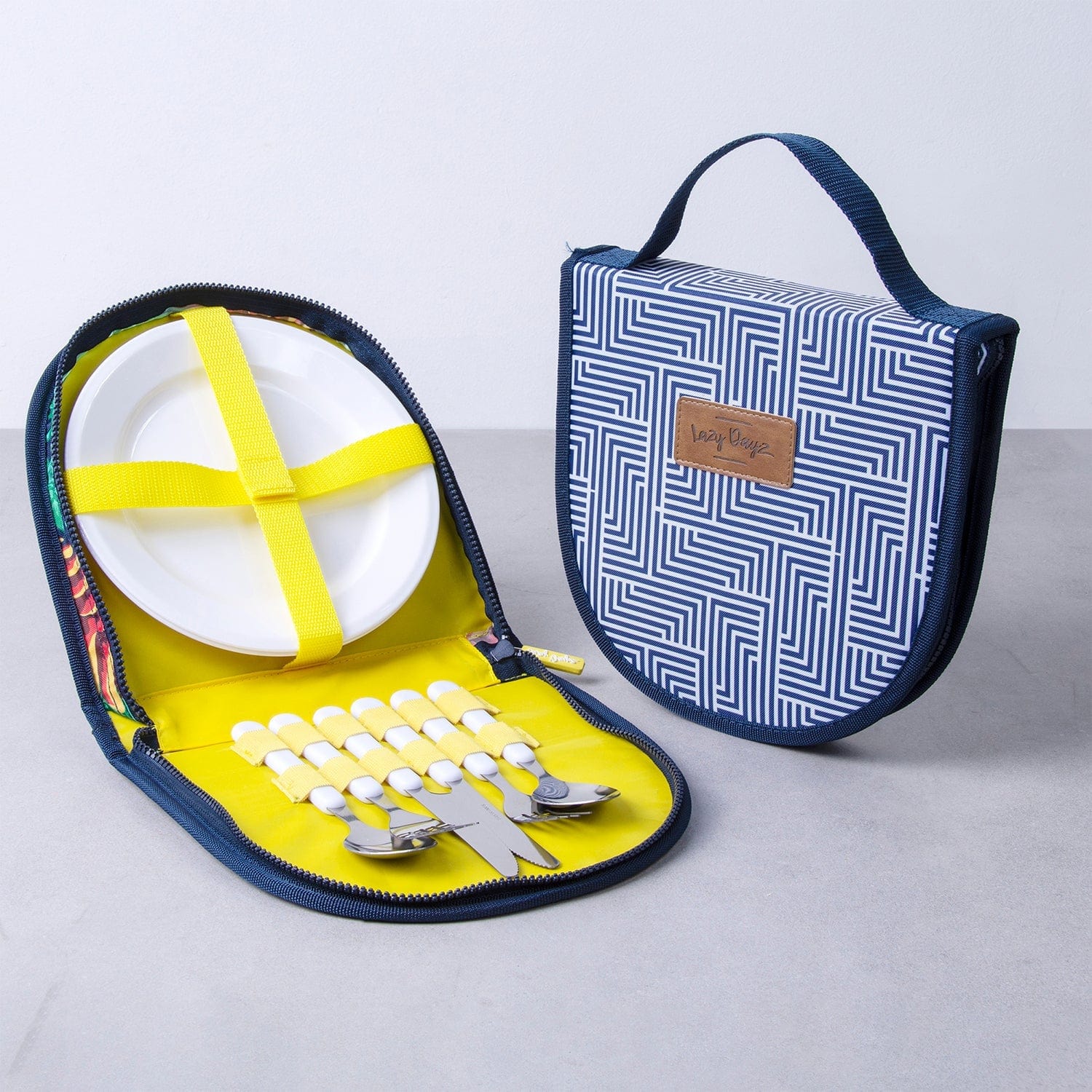 Lazy Dayz Picnic Cutlery Wallet Set - Mossman 6