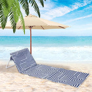 Lazy Dayz Fold Up Beach Lounger - Makena 4