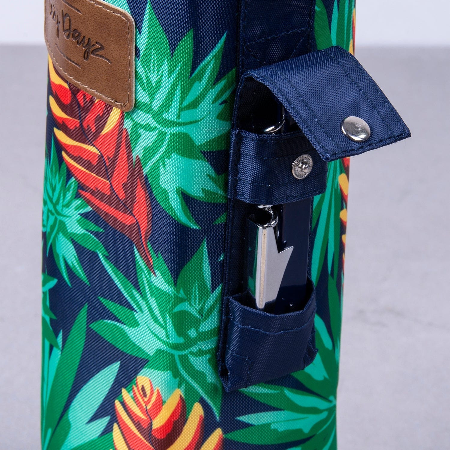 Lazy Dayz Insulated Wine Bottle Tote - Mossman 3