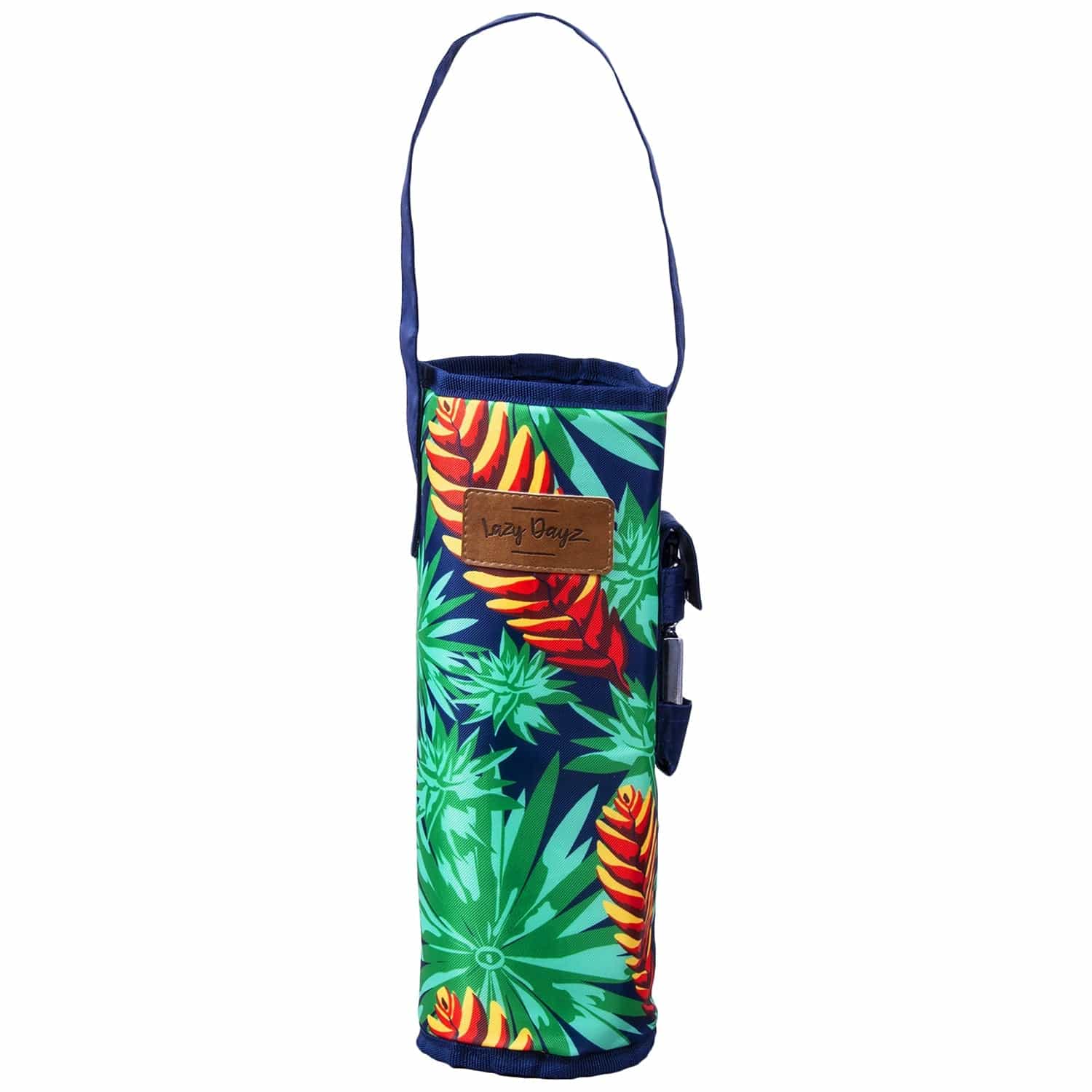 Lazy Dayz Insulated Wine Bottle Tote - Mossman 6