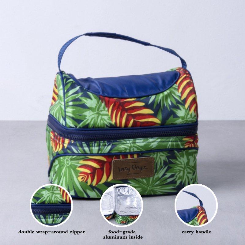 Lazy Dayz Insulated Deluxe Lunch Cooler - Makena 4