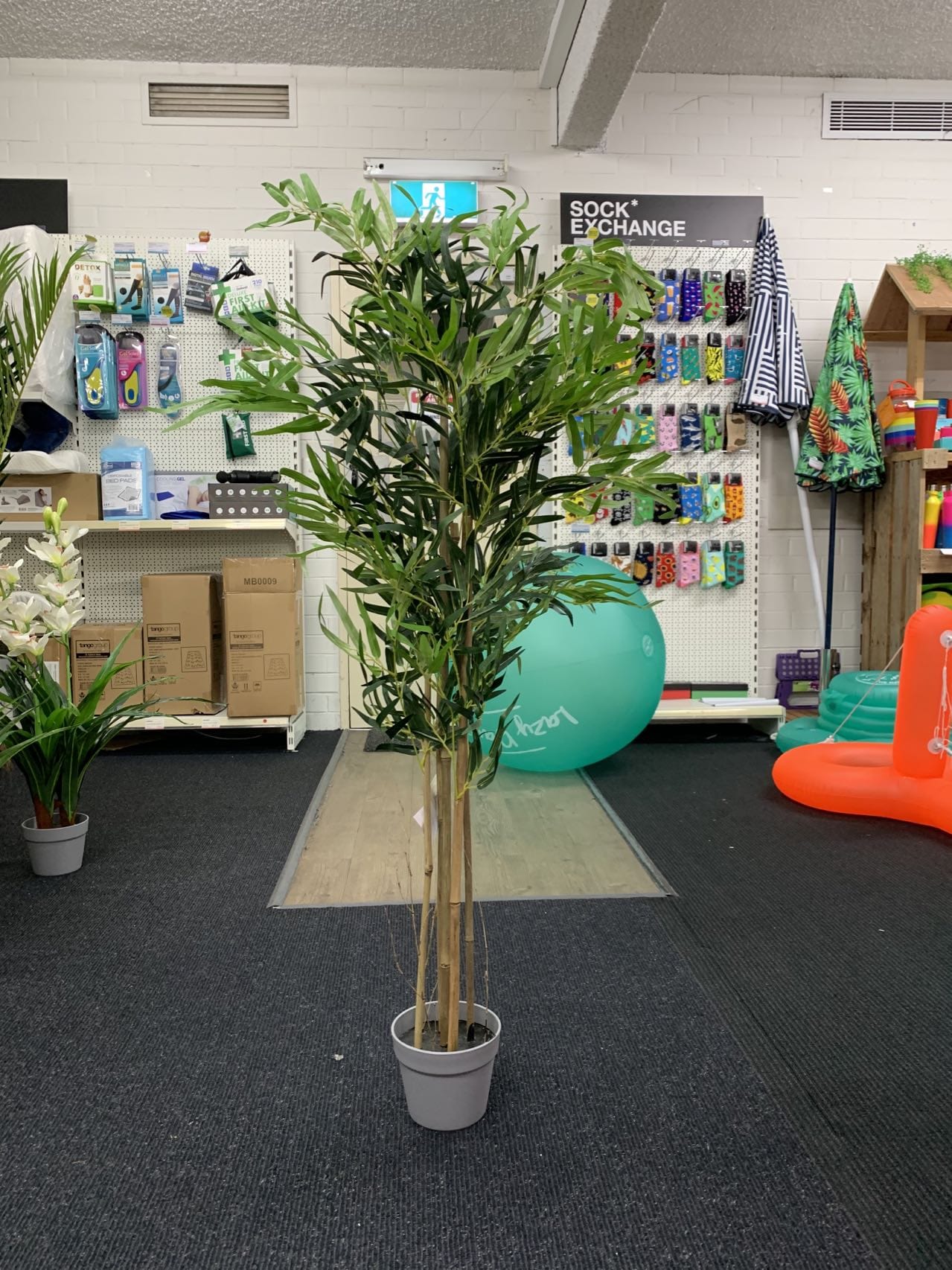 120cm Faux Artificial Home Decor Potted Bamboo Plant 3