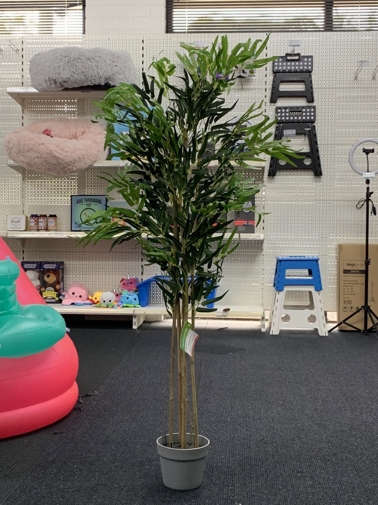 120cm Faux Artificial Home Decor Potted Bamboo Plant 4