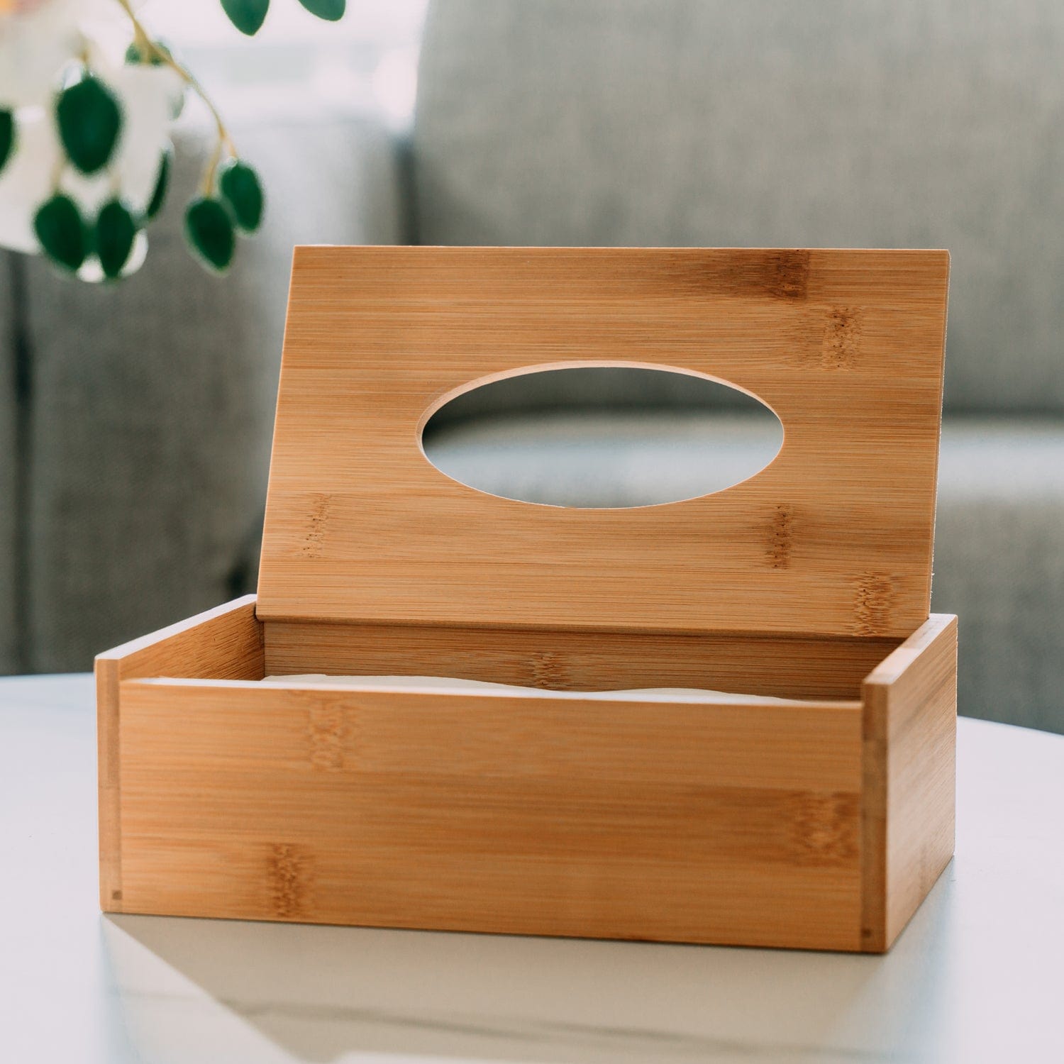 Bamboo Tissue Box 3