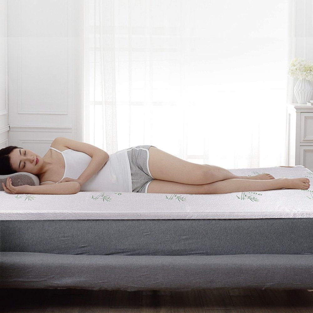 6cm Memory Foam Mattress Topper with Bamboo Cover - Double 4