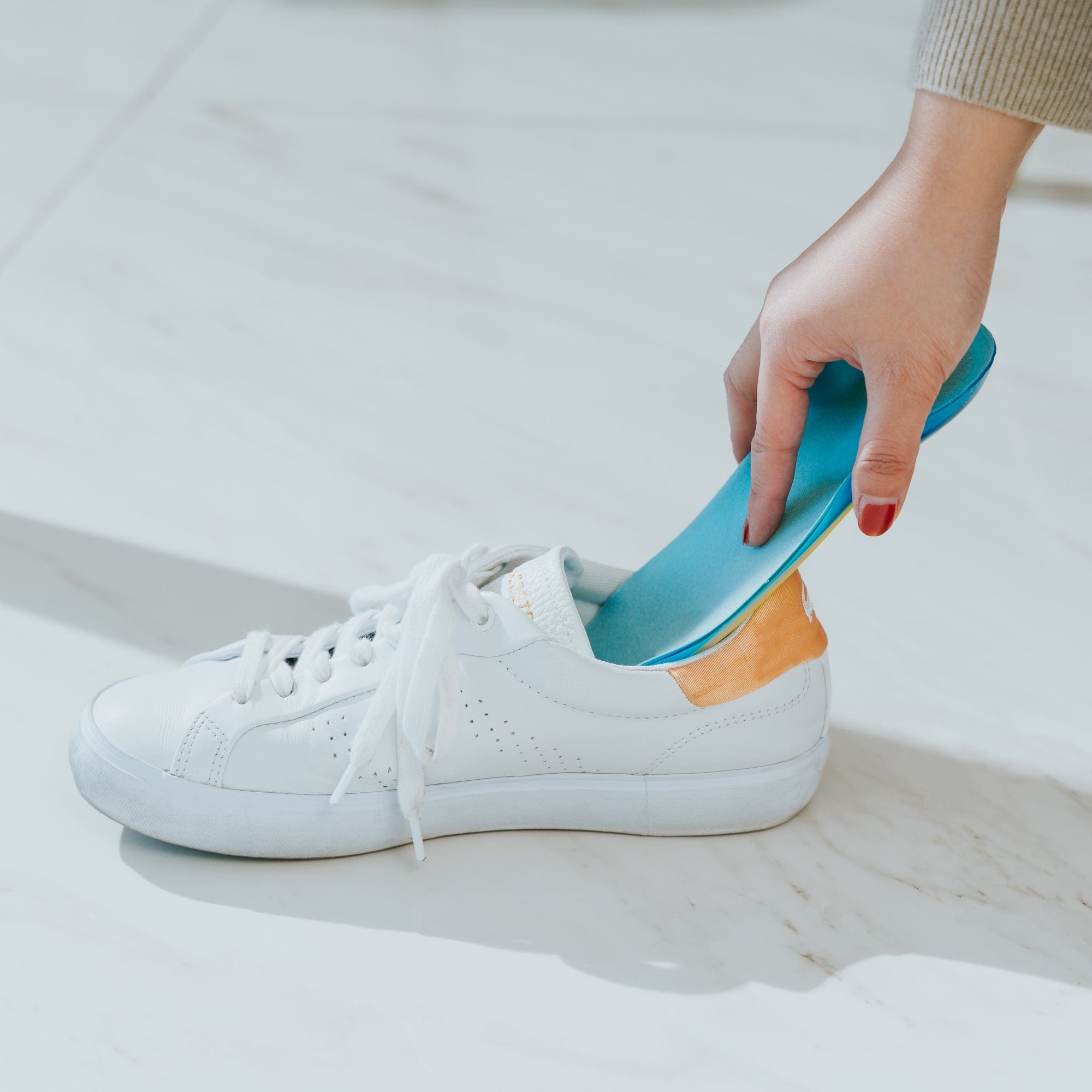 Women's Gel Insoles, Arch Support Pads, Small 5