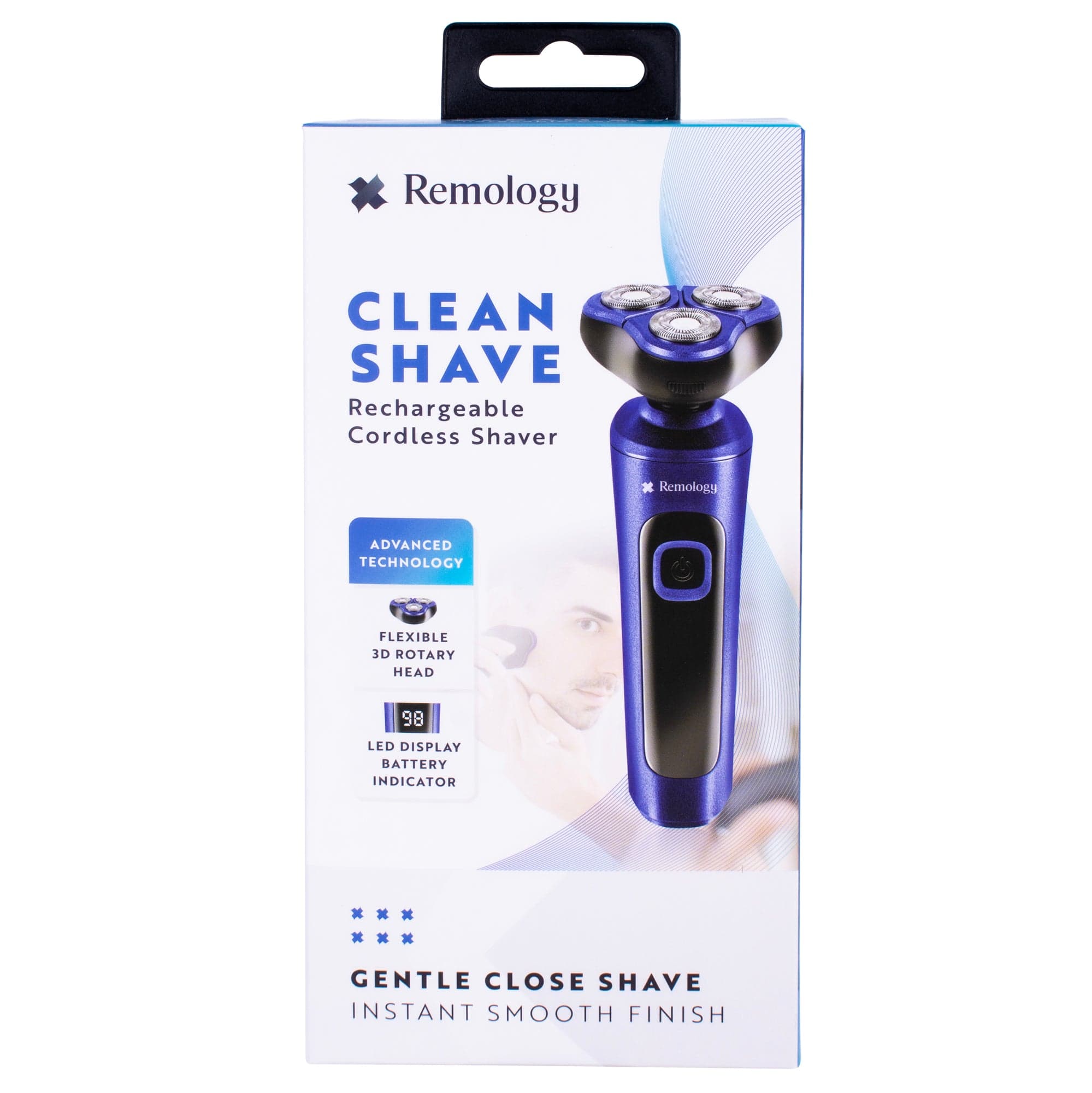 Remology Clean Shave Rechargeable Cordless Shaver 3