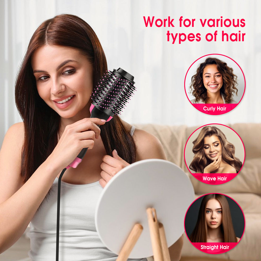 Remology 4 in 1 Blowout Hot Air Brush Hair Styler 4