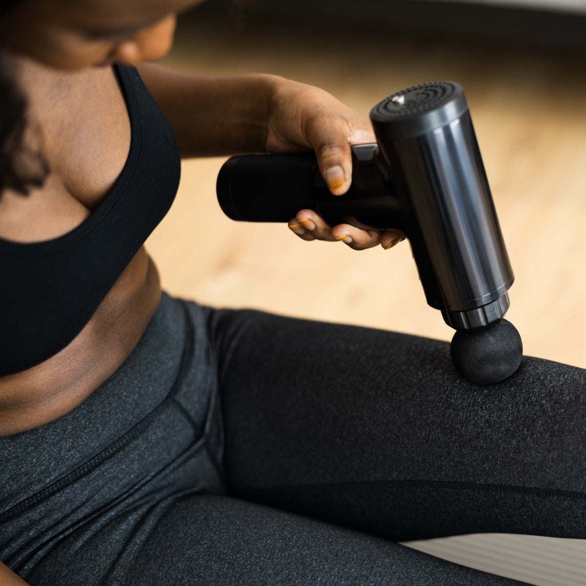 Remology Impact Therapy Percussive Massage Gun includes 4 Heads 5