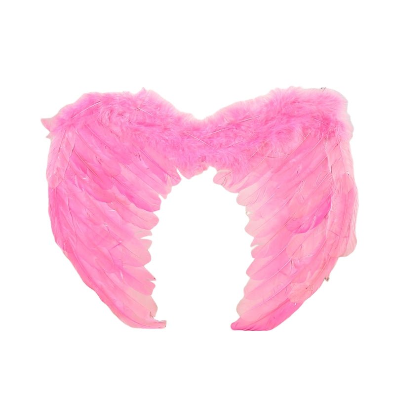 Large feather angel wings assorted colours - Blue 12