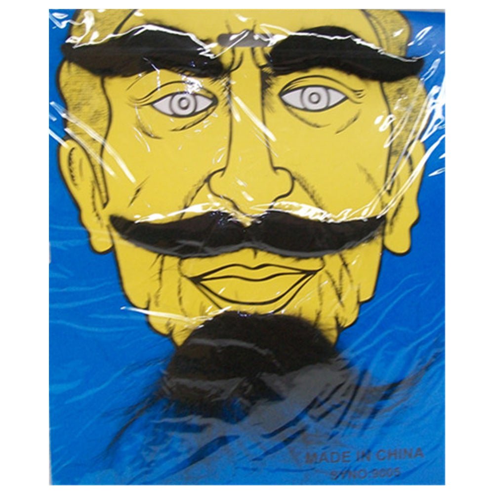 Party Mustache, eyebrows and beard