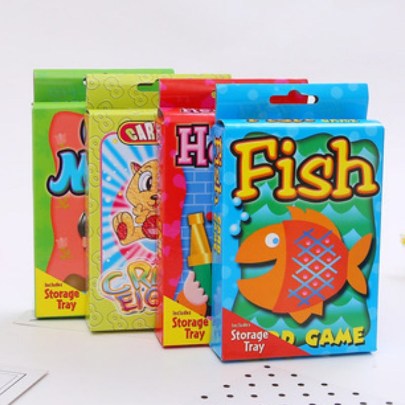 Crazy Eight Hearts Old Maid Fish Educational children card games - Hearts 10