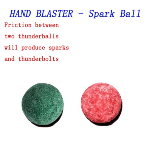 4 packs of HAND BLASTER-Spark Ball Popping Blaster Ball Board Cannon Pop-on-Bump. 4