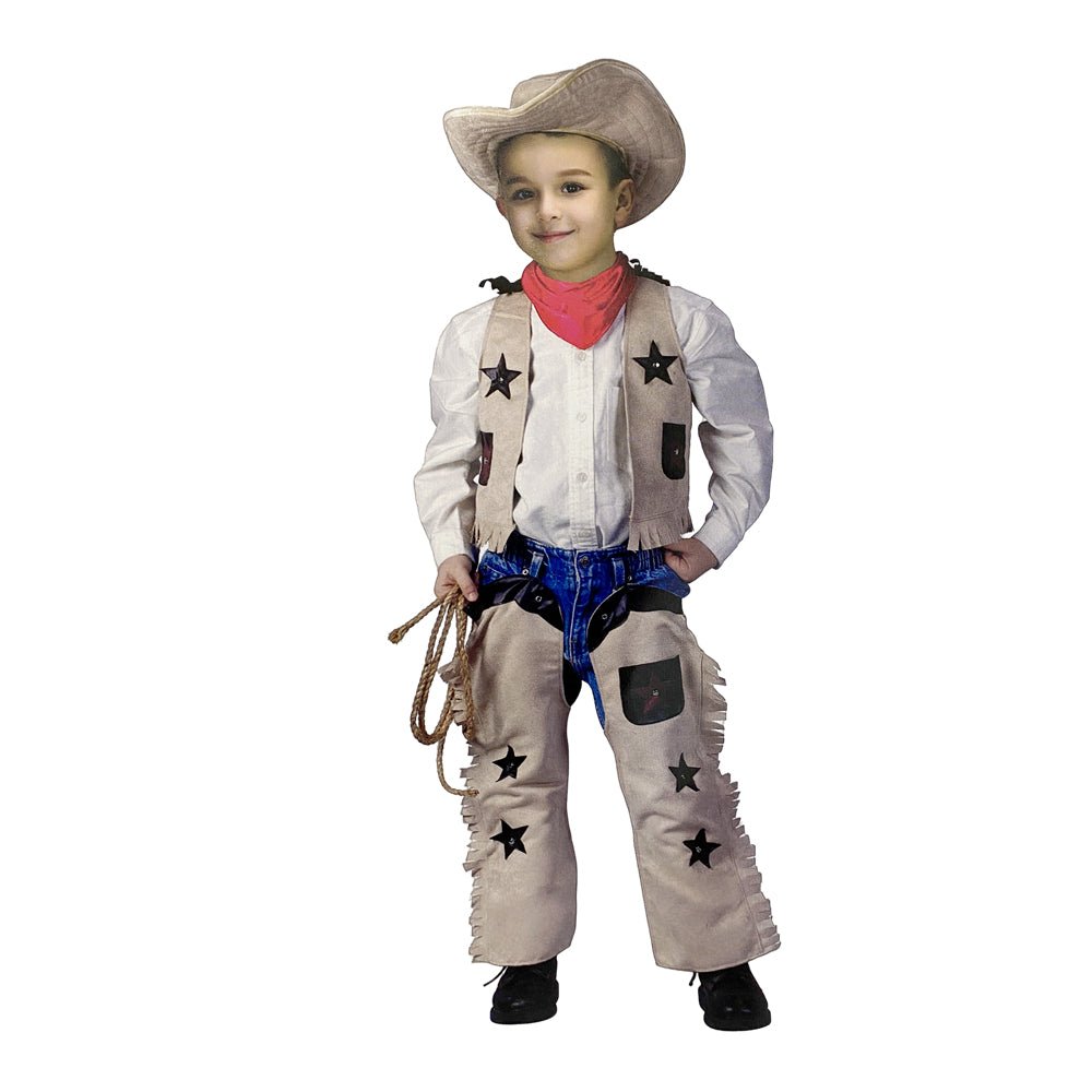 Kids Cowboy Costume - Height 110-130cm 3
