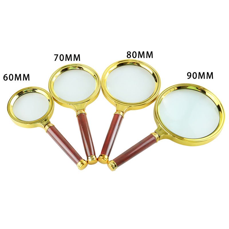 90mm Magnifying Glasses with Handle 10X 4