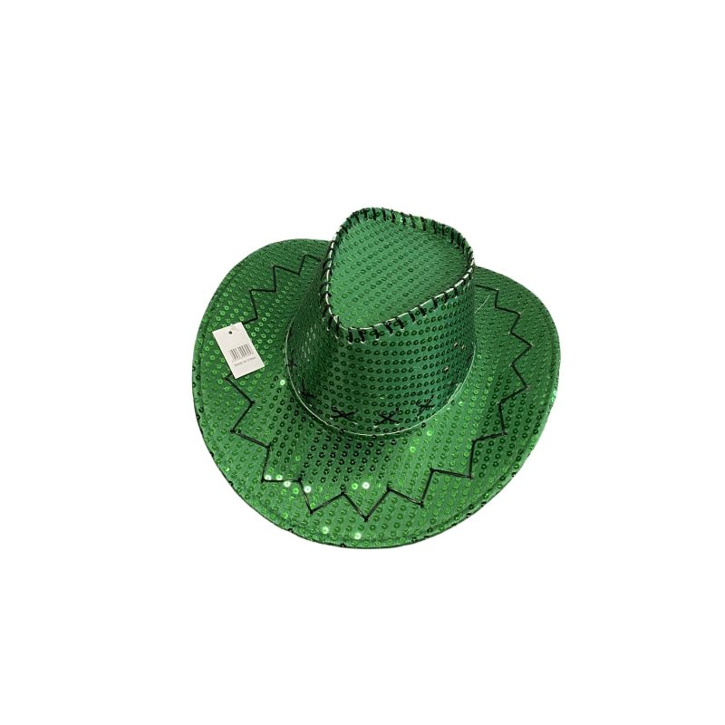 Sequin Cowboy Hat party hat - Pink 4