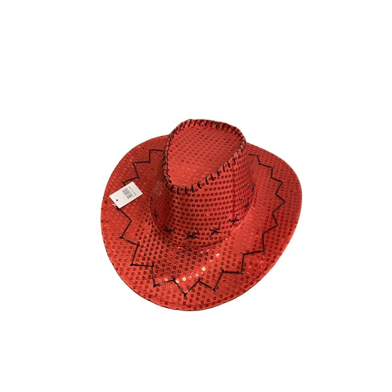 Sequin Cowboy Hat party hat - Pink 6
