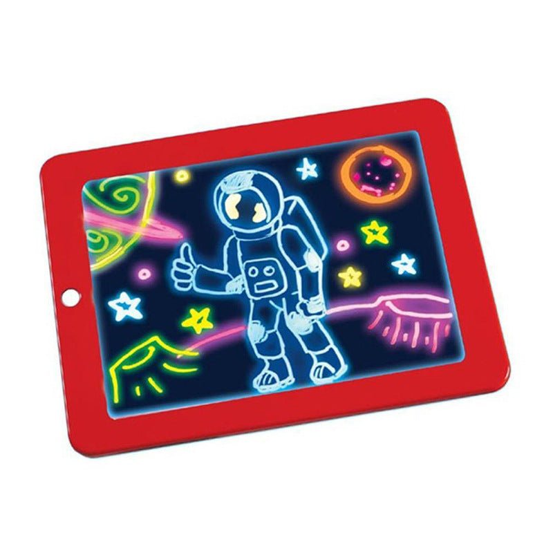 Magic Drawing Pad Electronics LED Writing Board Creative Art For Children 3