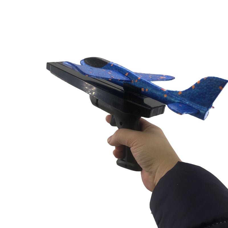 2x Ejection Foam Plane Toy Outdoor Sport with Light Safe for Children Birthday Gift 3