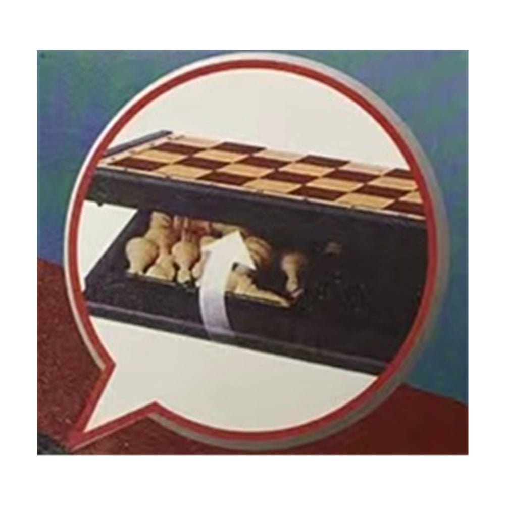 Chess game set with magnet box - Black and white 4