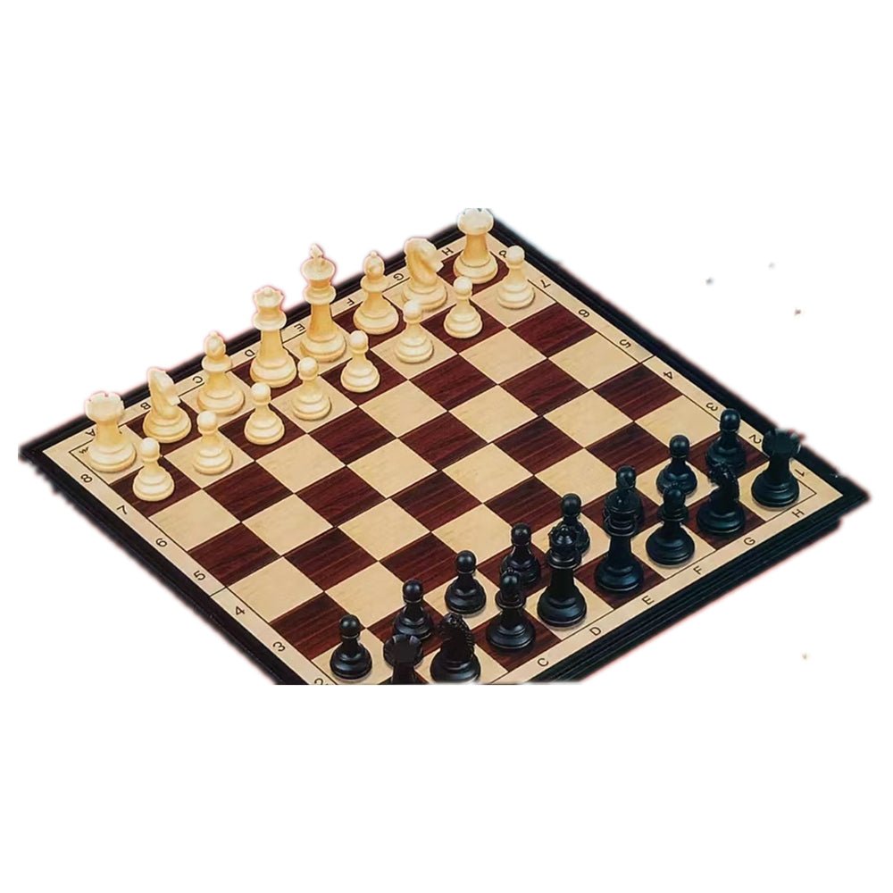 Chess game set with magnet box - Gold and Silver