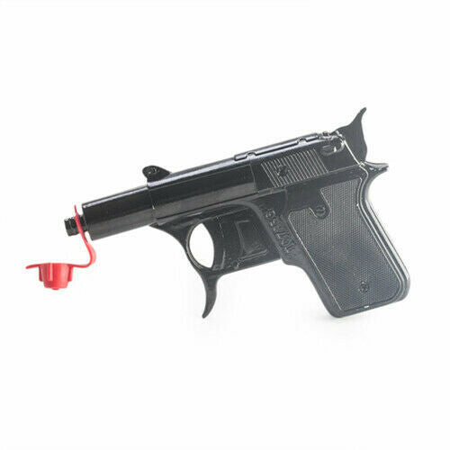 2 PCs of Diecast metal spud gun pack red + black - 2 Black 6