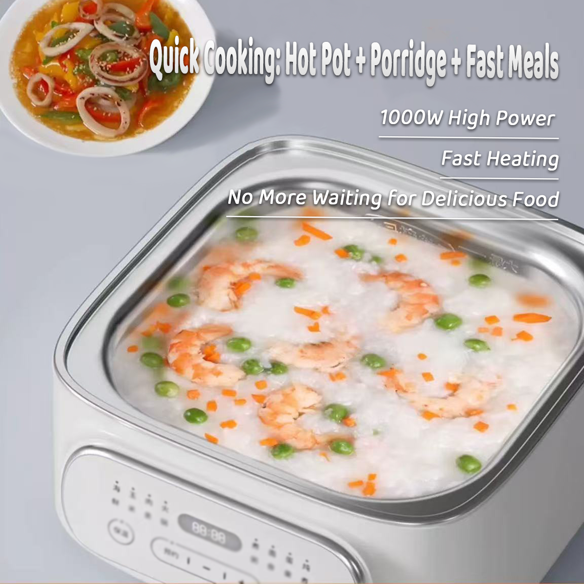 Hoper Layer Multifunctional Three-layer Stainless Steel Steamer AU Modeal 3
