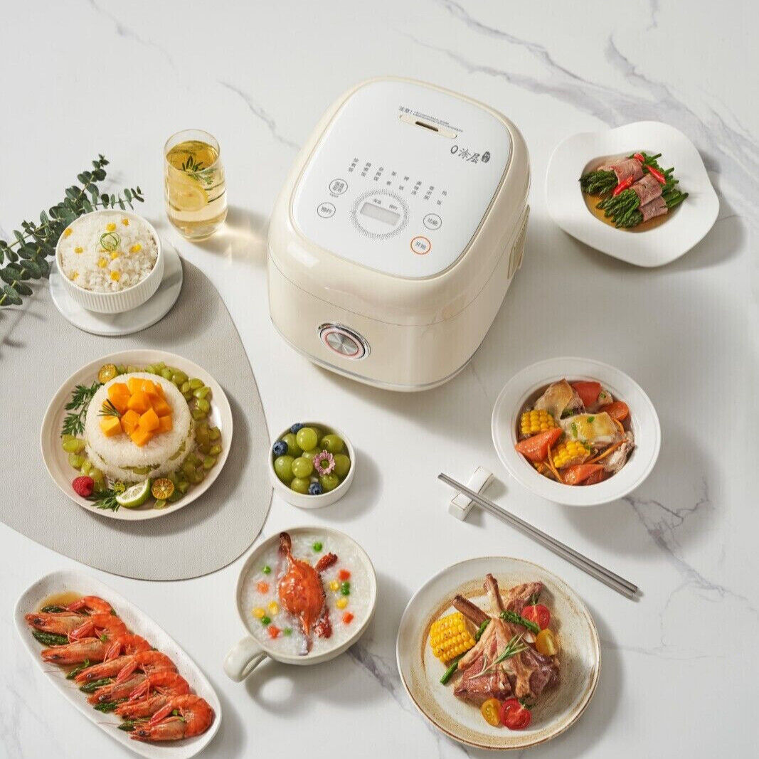 Hoper Layer 3L Portable Non-stick Rice Maker Smart Control Rice Cooker 4