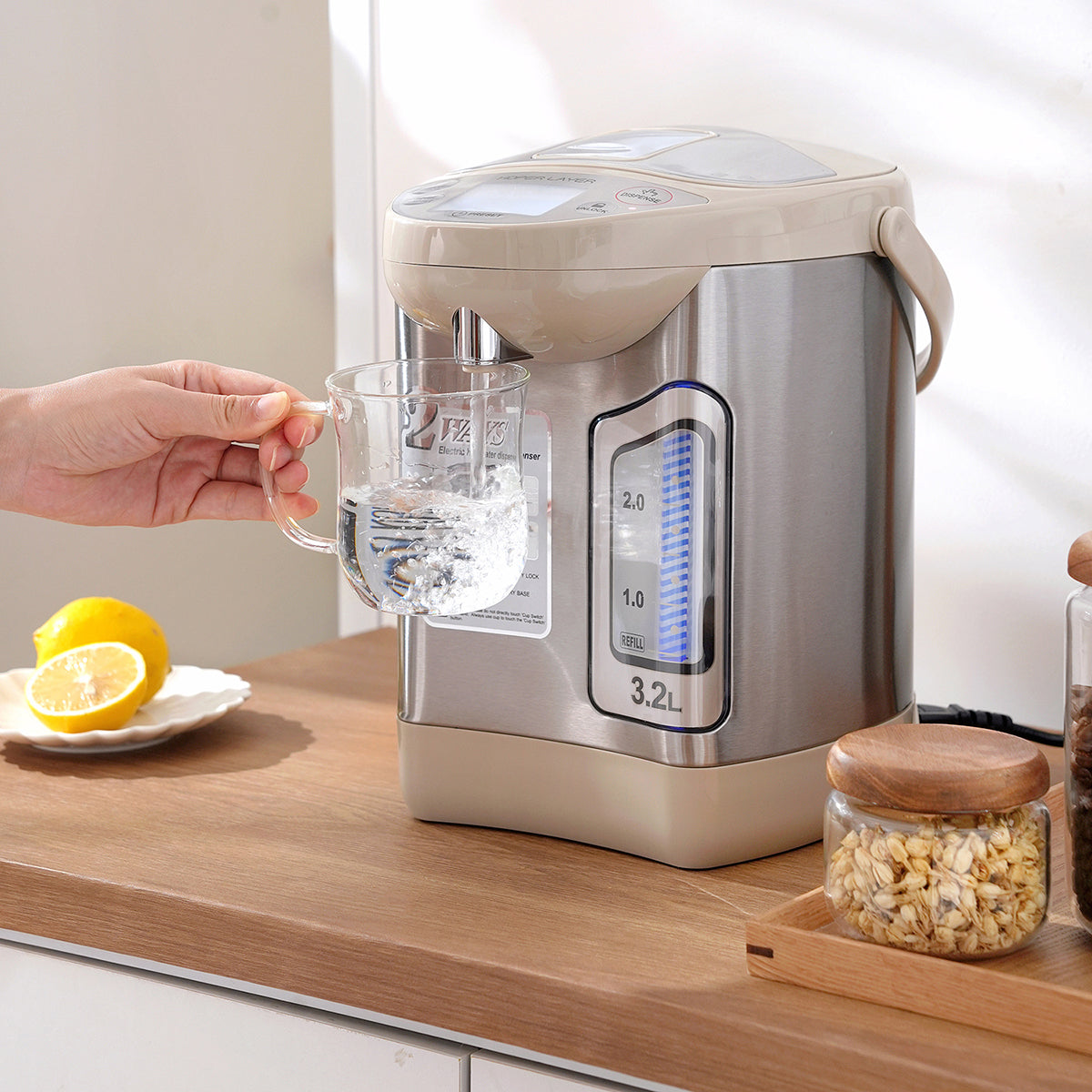Hoper Layer 3.2L Electric Hot Water Dispenser LED Display AU Model with SAA Certification 4